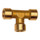 RIEGLER Pièce en T en laiton brillant à l'intérieur-1