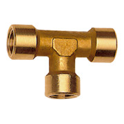 RIEGLER Pièce en T en laiton brillant à l'intérieur