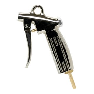 Riegler Pistolet à air sans buse, aluminium sous pression nickelé, embout LW 13