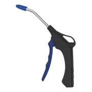 Riegler Pistolet à souffler, plastique, tube rallonge, buse anti-bruit, G 1/4 int.