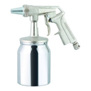 Riegler Pistolet de sablage avec tube d’aspiration/tuyau 1,2 m, buse 6 mm, raccord NW7,2