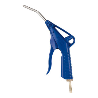 Riegler Pistolet de soufflage dosable 90 mm tube, POM, Rc 1/4, buse LW 13