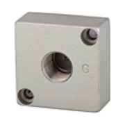 Riegler Plaque d'adaptation pour montage de manomètres standards (ronds) »G-mini«-1
