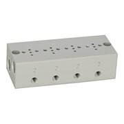Riegler Plaque de base en série 4x, M5 pour mini électrovannes 15 mm-1