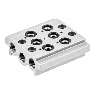 Riegler Plaque de base multiple 2 fois « BASIC », G 1/4