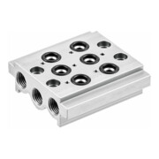 Riegler Plaque de base multiple 2 fois « BASIC », G 1/4-1