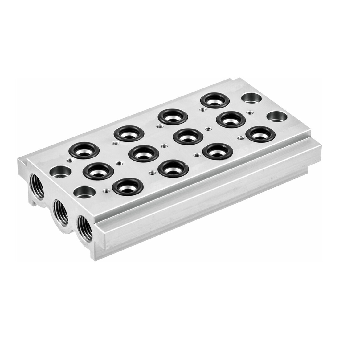 Riegler Plaque de base multiple 4 voies « BASIC », G 1/4