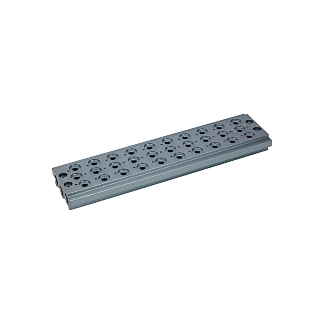 Riegler Plaque de base multiple pour valves de voie, 10 positions de valve, G 1/4