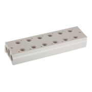 Riegler Plaque de base multiple, vannes 3/2 voies, 8 positions, G 1/8, G 1/4-1