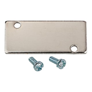 Riegler plaque de couverture pour plaque de base, raccord G 1/4, G 3/8