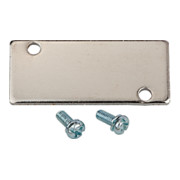 Riegler plaque de couverture pour plaque de base, raccord G 1/4, G 3/8-1