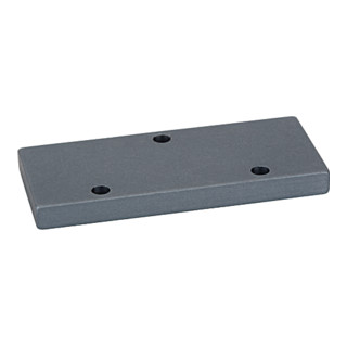Riegler Plaque de recouvrement pour plaque de base G 3/8 pour surface de raccordement G 1/4