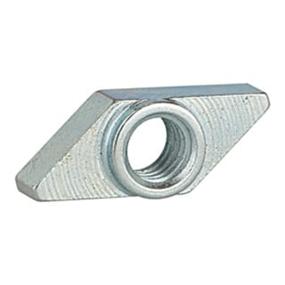 Riegler Plaque filetée pour rainure en T, pour vérins compacts/standard, M4