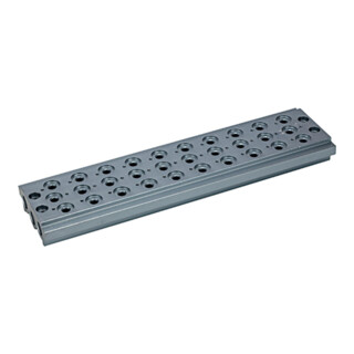 Riegler Plque de base multiple pour valves de chemin, 10 positions de valve, G 1/8