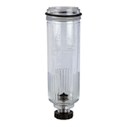 RIEGLER Polycarbonaatreservoir voor filter, Glas-Ø: 33mm