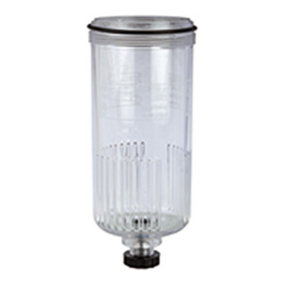 RIEGLER Polycarbonaatreservoir voor filter, Glas-Ø: 53mm