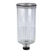 RIEGLER Polycarbonatbehälter für Filter, Glas-Ø: 53 mm