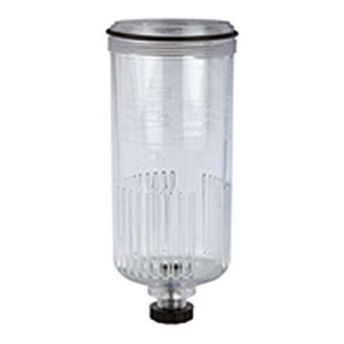 RIEGLER Polycarbonatbehälter für Filter, Glas-Ø: 53 mm