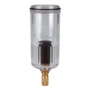 Riegler Polycarbonatbehälter, inkl. O-Ring, vollautom. Ablassventil, BG 3