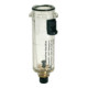 Riegler Polycarbonatbehälter m. Handablassventil, BG 2, G 1/2, G 3/4, G 1-1