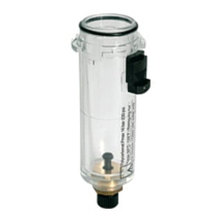 Riegler Polycarbonatbehälter mit Handablassventil, BG 2