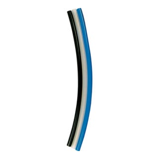 Riegler Polyurethanschlauch, Schlauch-Ã¸ 12x2 mm, schwarz, Rolle Ã  25 m