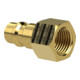 RIEGLER pour coupleurs NW 7.2 - NW 7.8 Laiton brillant G 1/4 IG