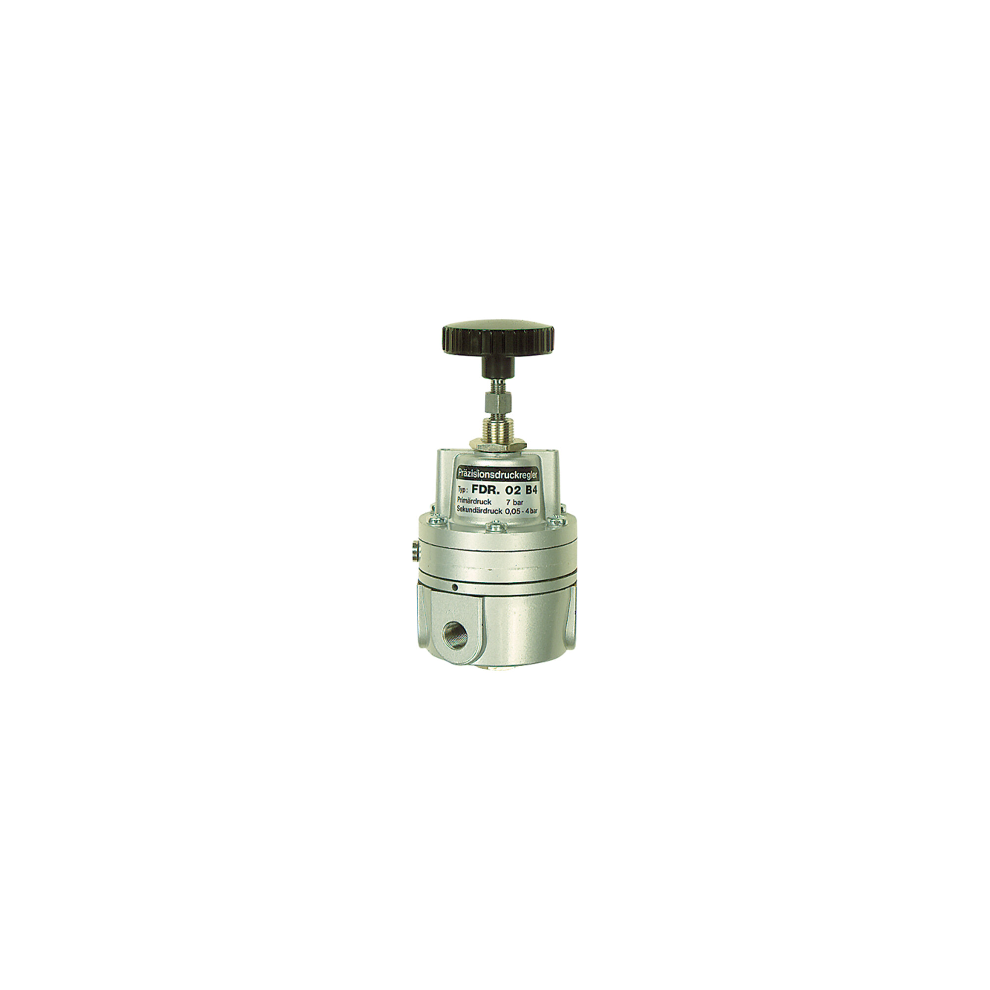 Riegler Präzisionsdruckregler ohne Mano, G 1/4, Regelbereich 0,05 - 7 bar