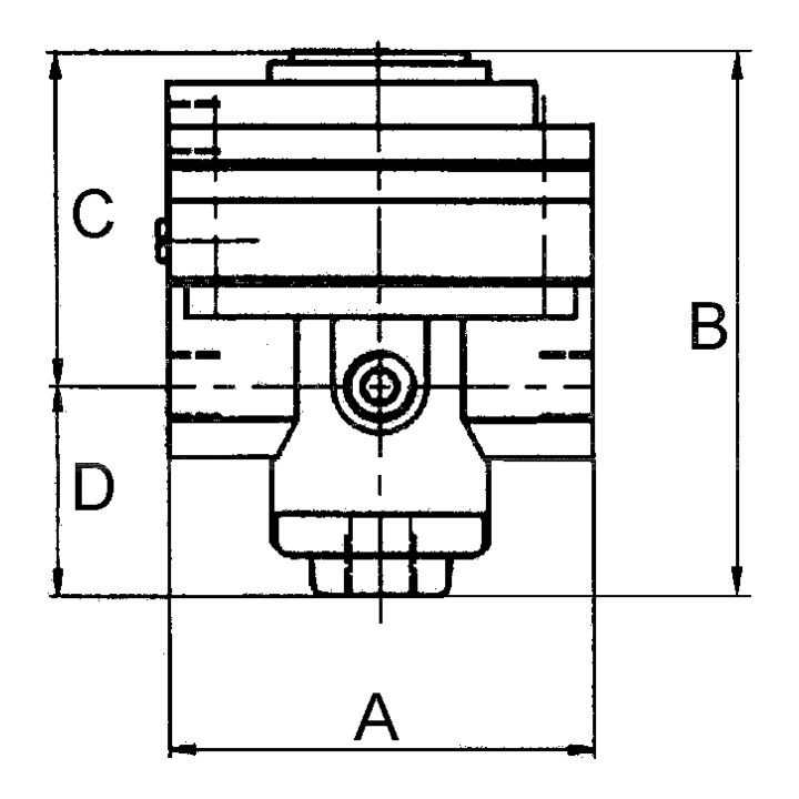 Riegler Präzisionsdruckregler, pneum. ferngesteuert, G 1/2, 0,05 - 7 bar