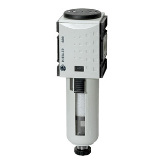 Riegler Préfiltre »FUTURA«, Bac PC, Panier de protection, 0,3 µm, BG 2, G 1/2, HA