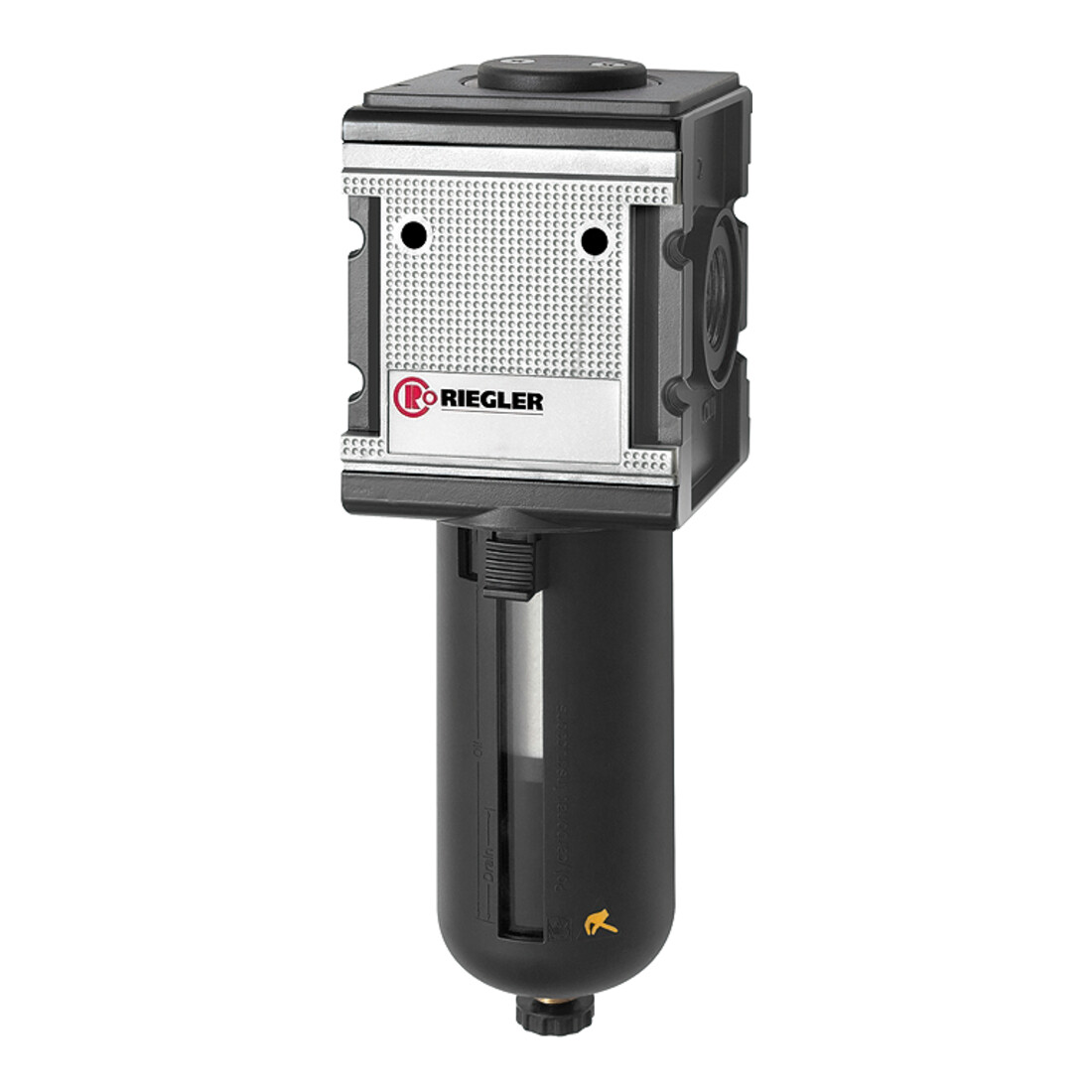 Riegler Préfiltre »multifix« Réservoir PC, Panier de protection, 0,3 µm, BG 4, G 1