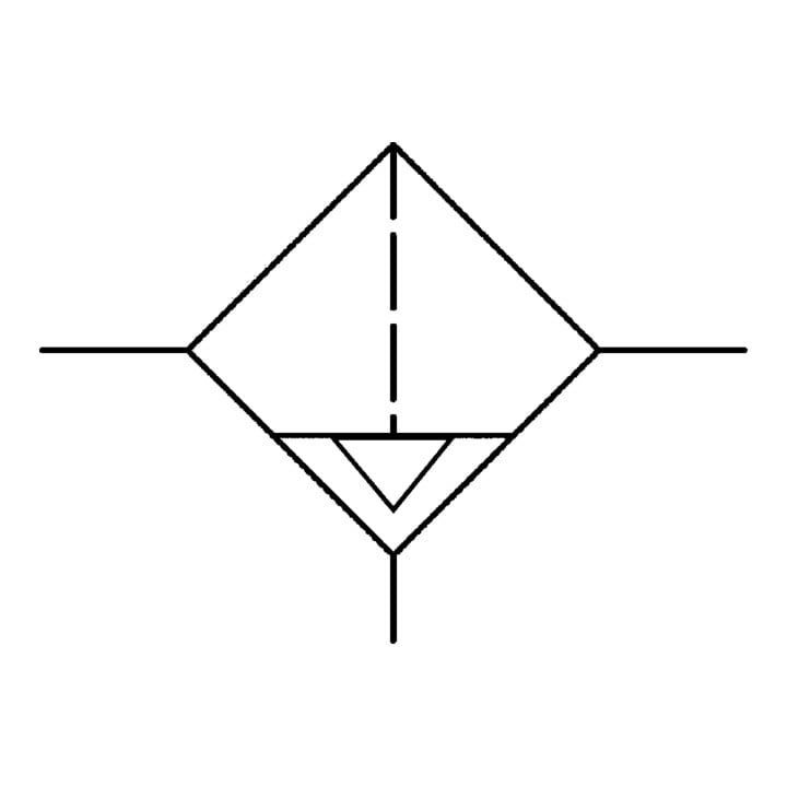 Riegler Préfiltre sans manomètre différentiel, 3 µm, G 2
