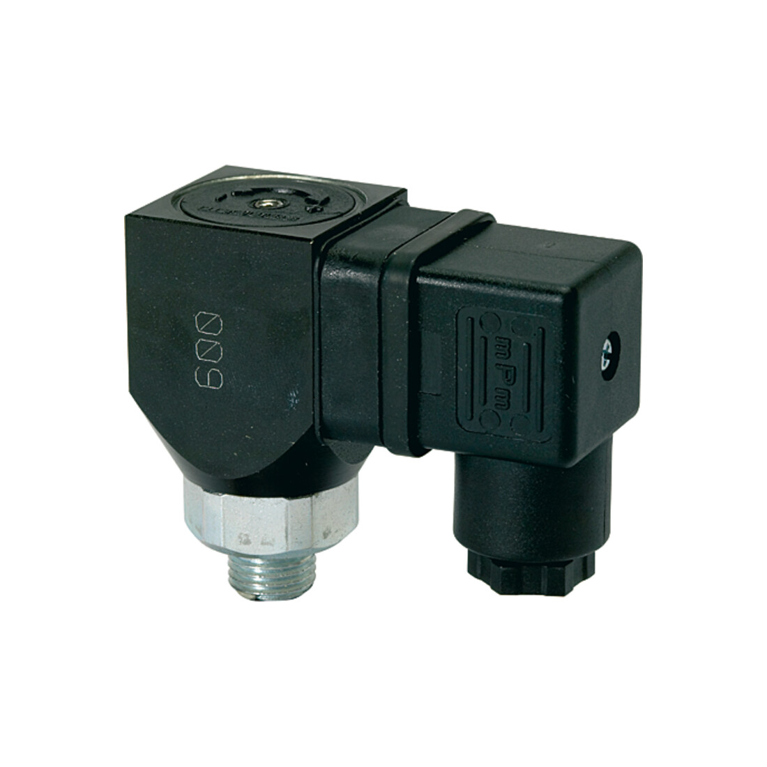 Riegler Pressostat, contact inverseur rotatif, acier galvanisé, G 1/4, 0,3-2 bar
