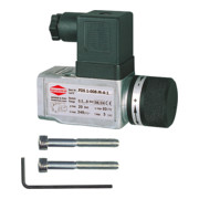 Riegler Pressostat électr. Connexion fiche appareil Forme A, G 1/4, 0,5-8 bar-1