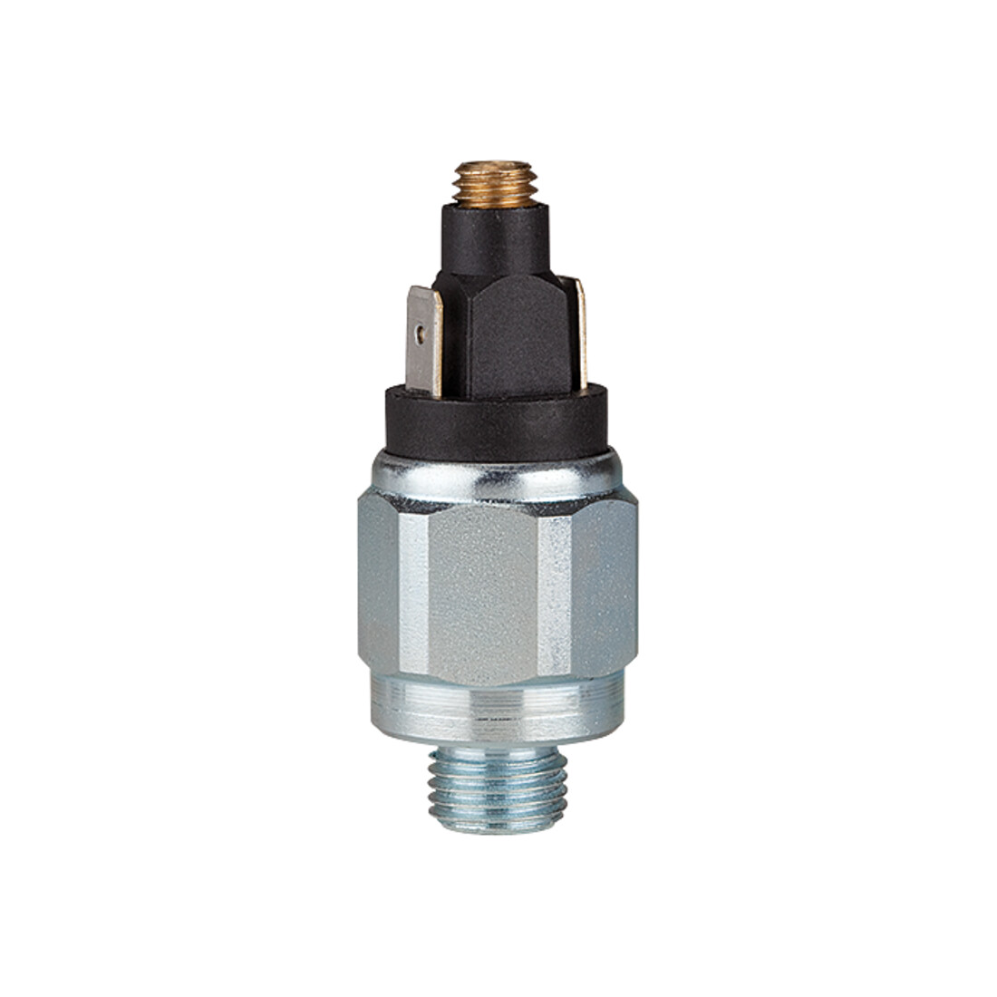 Riegler Pressostat, standard, acier zingué, G 1/4, 0,5-2 bar, contact normalement fermé
