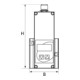 Riegler Proportional-Régulateur »sentronic LP«, 24 V CC, G 1/4, DN 4