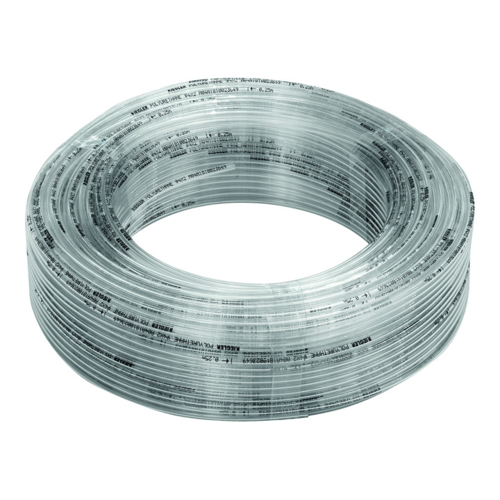 Riegler PU Schlauch-Set 1, Durchmesser-6x4,-8x6, natur, inkl. Schlauchabschneider