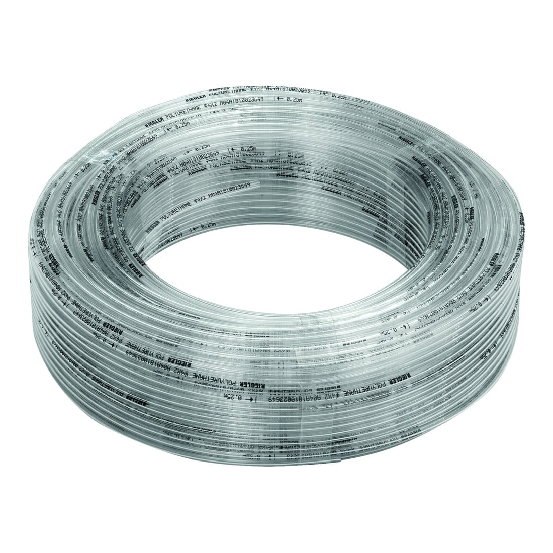 Riegler PU Schlauch-Set 1, Durchmesser-6x4,-8x6, natur, inkl. Schlauchabschneider