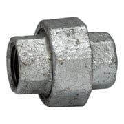 Riegler Raccord 330, FI/FI, Rp/Rp 3/8, fonte malléable noire galvanisée-1