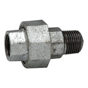 Riegler Raccord 331, FI/ME, Rp/R 1/4, fonte malléable noire galvanisée à chaud-1