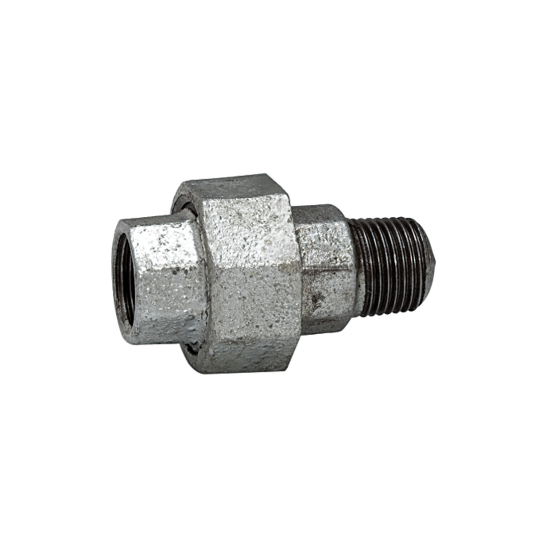 Riegler Raccord 331, FI/ME, Rp/R 2 1/2, fonte malléable noire galvanisée
