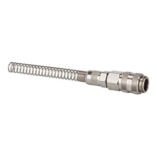 Riegler Raccord à fermeture rapide NW 5, MS nickelé, rigide, tuyau 8x6