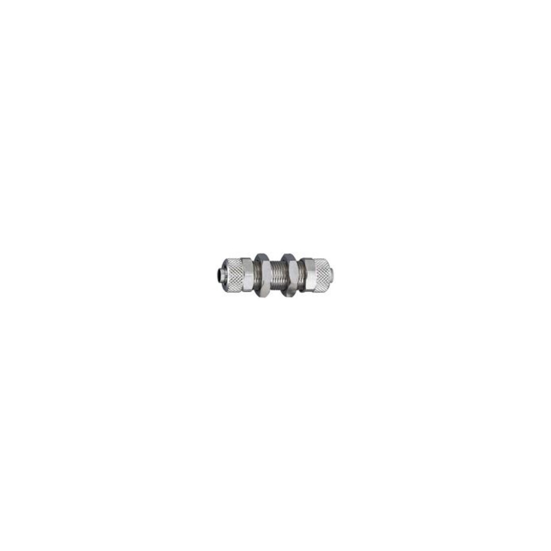 Riegler Raccord à visser étanche, M10x1,0, pour tuyau 6/4 mm, laiton nickelé