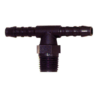 Riegler Raccord à visser T, R 1/4 a., pour tuyau Ø 6 mm, SW 14, PA 6