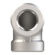 Riegler Raccord coudé 90°, femelle/femelle, Rp 1/2, acier inoxydable 1.4408