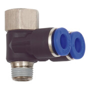 Riegler Raccord coudé à emboîtement »Série Bleue« pivotant, G/R 1/2 i./a.-1