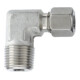 Riegler Raccord coudé à visser, R 1/4 a., Ø tube 6, ES 1.4571, 315 bar
