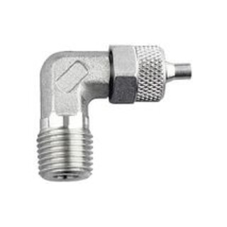Riegler Raccord coudé à visser, R 1/8 a., tuyau 6/4, ES 1.4571