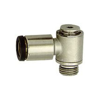 Riegler Raccord coudé L « click-clock », pivotant, G 1/8 a., Clé Ø 5