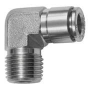 Riegler Raccord coudé L R 1/2 ext., pour tuyau Ø ext. 10, ES 1.4404-1